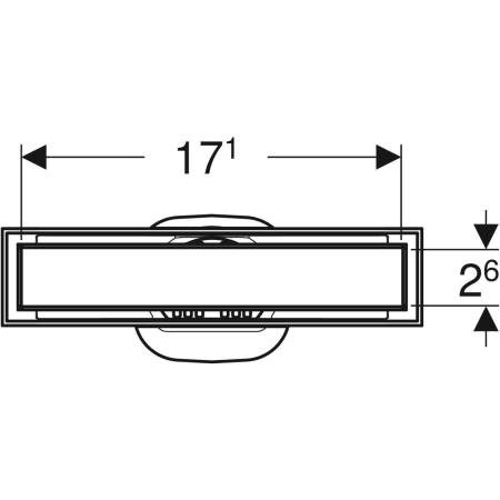RIGOL?  DU? CLEANLINE, PERSONALIZABILA PRIN PLACARE (GROSIME PLACA 1-3.5 CM) , LUNGIME 18.8 CM,
